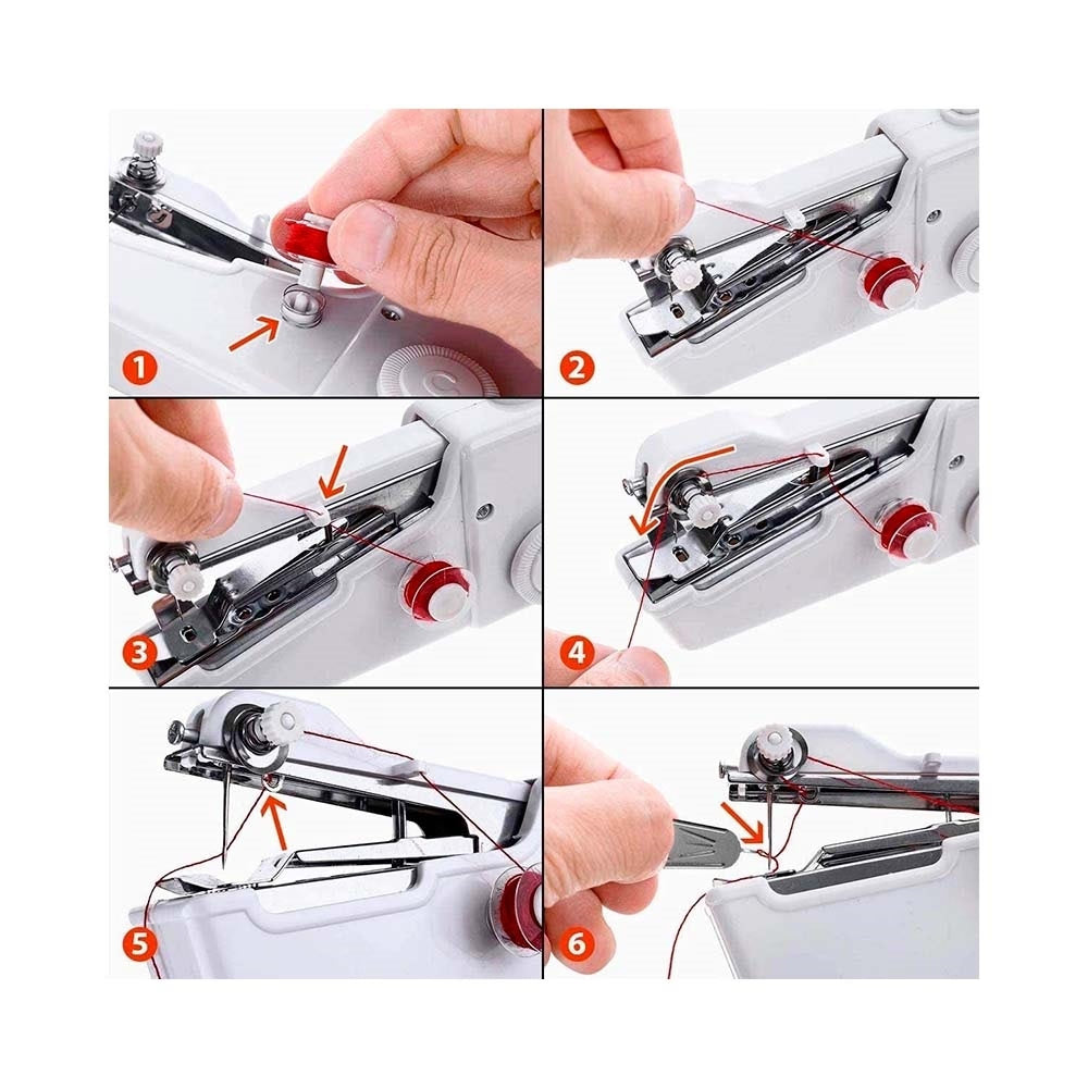 Máquina de Coser Portátil Mini  — Reparaciones en Segundos, Donde Estés