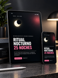 Tapa del ebook Ritual Nocturno · 25 Noches