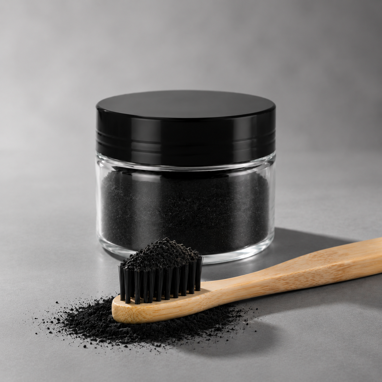 Blanqueador Dental de Carbón Activado — Frasco 50g