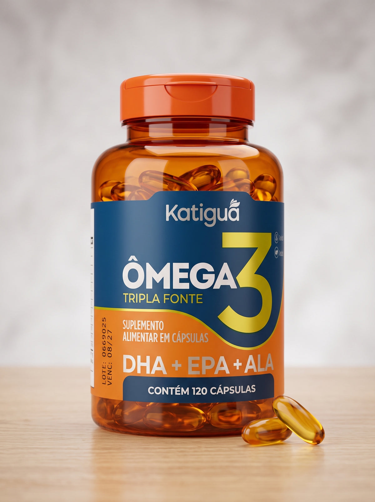 Omega 3 · 120 Cápsulas — Para el corazón, la cabeza y las articulaciones