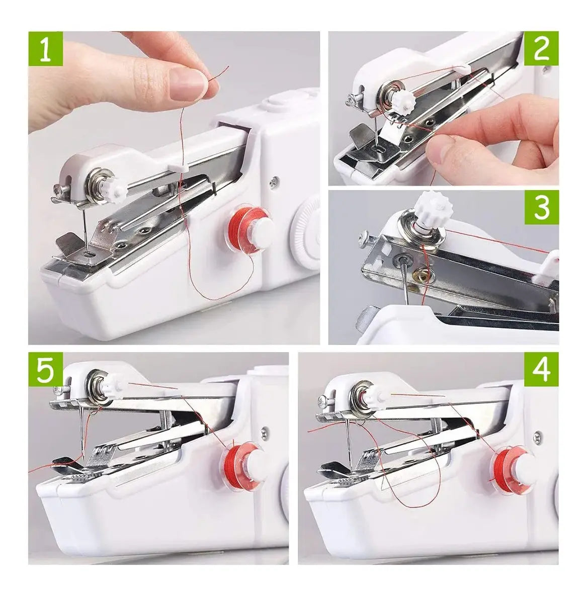 Máquina de Coser Portátil Mini  — Reparaciones en Segundos, Donde Estés