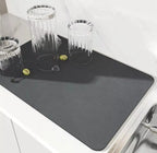 Alfombrilla Escurridor de Platos y Vasos — Absorbe en Segundos, Antideslizante y Lavable 40×30cm