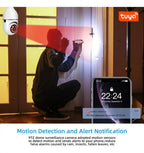 Cámara Domo WiFi 1080p con Sensor de Movimiento y Visión Nocturna