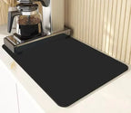 Alfombrilla Escurridor de Platos y Vasos — Absorbe en Segundos, Antideslizante y Lavable 40×30cm