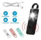 Llavero Alarma Personal 3 en 1 — Sirena 130dB + Linterna + Localizador iPhone