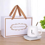 Taza Cerámica Con Base Calentador USB