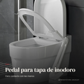 Pedal levanta tapa de inodoro