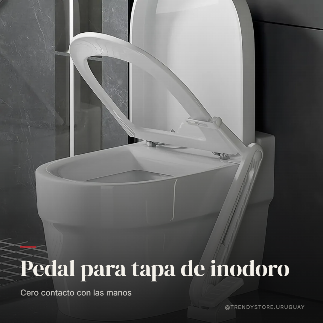 Pedal Levanta Tapa de Inodoro Higiénico Sin Contacto