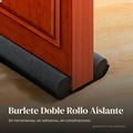 Burlete para Puerta Doble Rollo Aislante — 93cm × 9,6cm