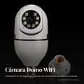 Cámara Domo WiFi 1080p con Sensor de Movimiento y Visión Nocturna