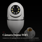 Cámara Domo WiFi 1080p con Sensor de Movimiento y Visión Nocturna