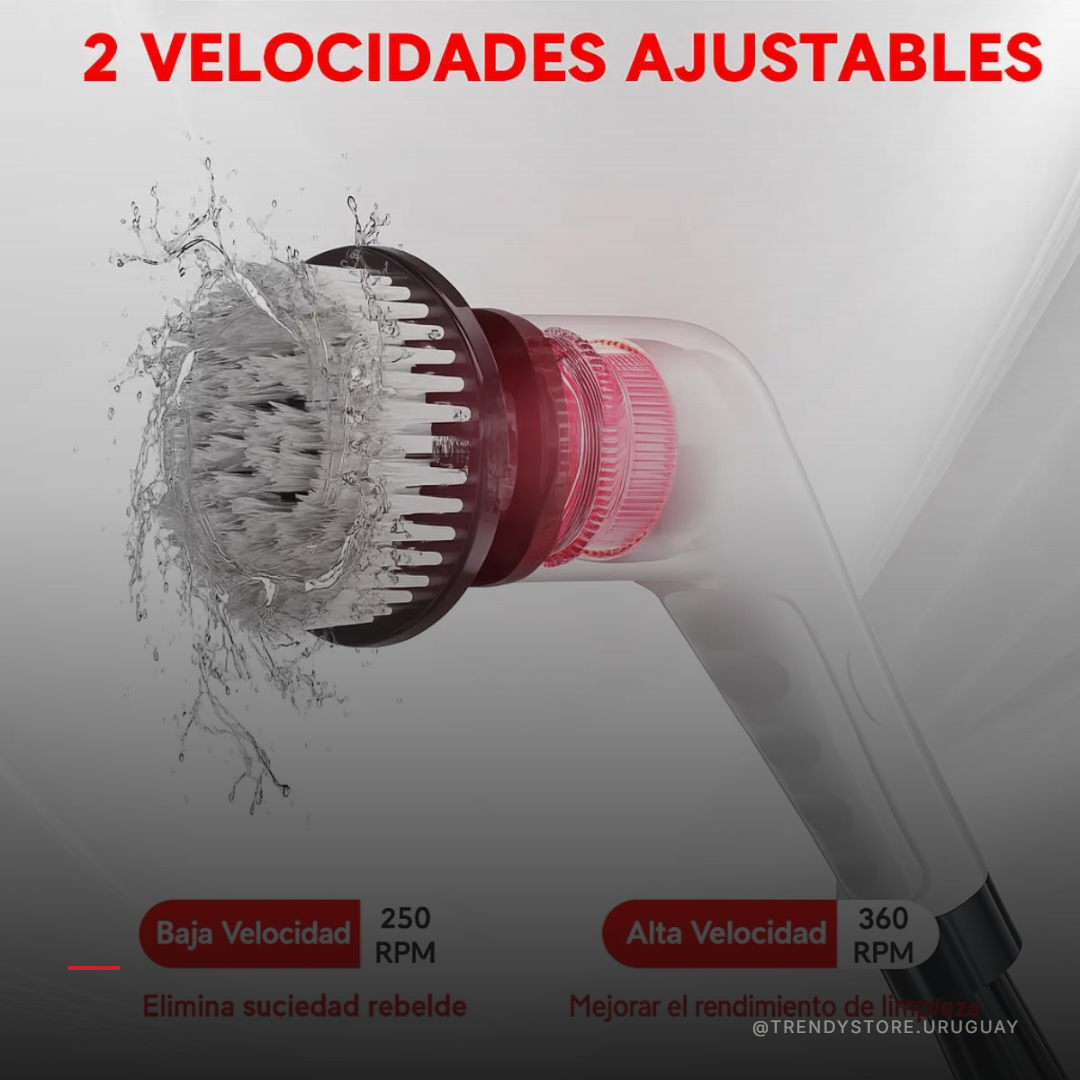 Cepillo Eléctrico de Limpieza Premium — 7 en 1 Inalámbrico