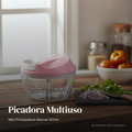 Mini Procesadora Manual 500ml — Picadora Multiuso Sin Electricidad