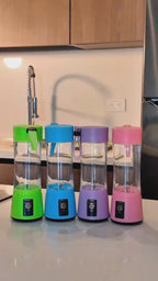 Licuadora portátil USB: cargás, apretás y te la llevás
