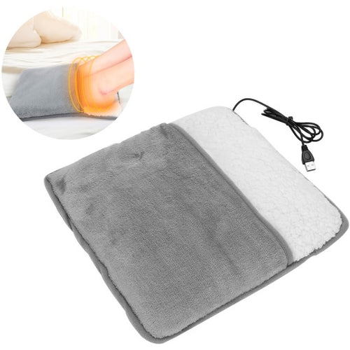 Almohadilla térmica para pies USB con bolsillo 30×29cm