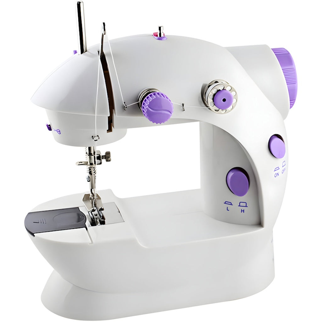 Máquina de coser mini con pedal