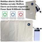 Calentador manos recargable con power bank USB 10000mAh